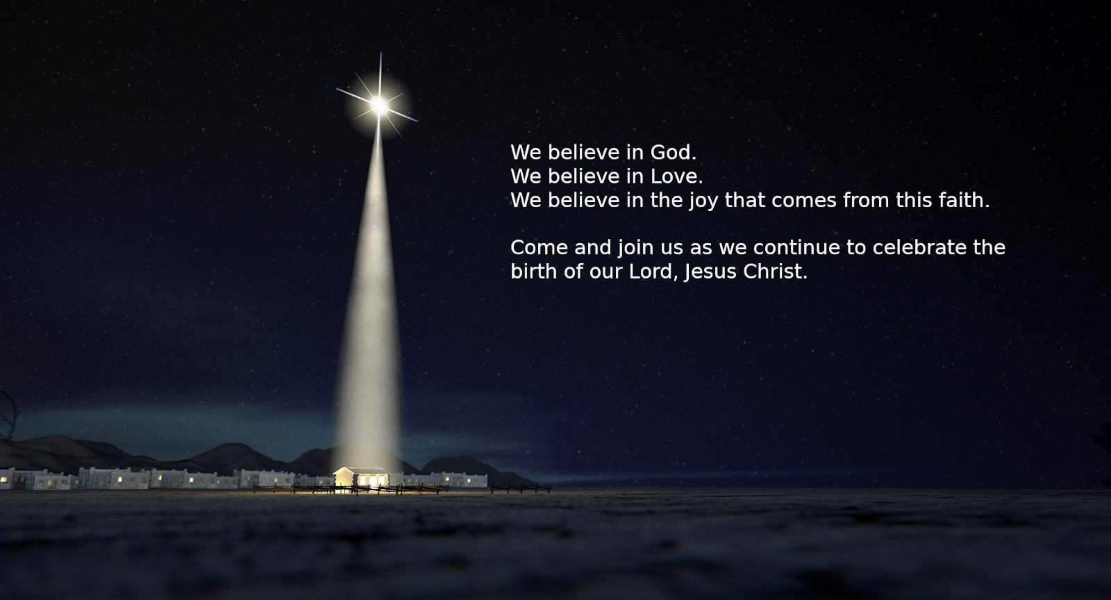 Picture of the Star of Bethlehem.
