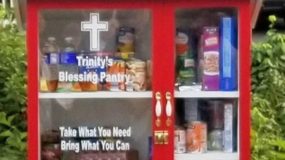 Photograph of Trinity's Blessing Pantry